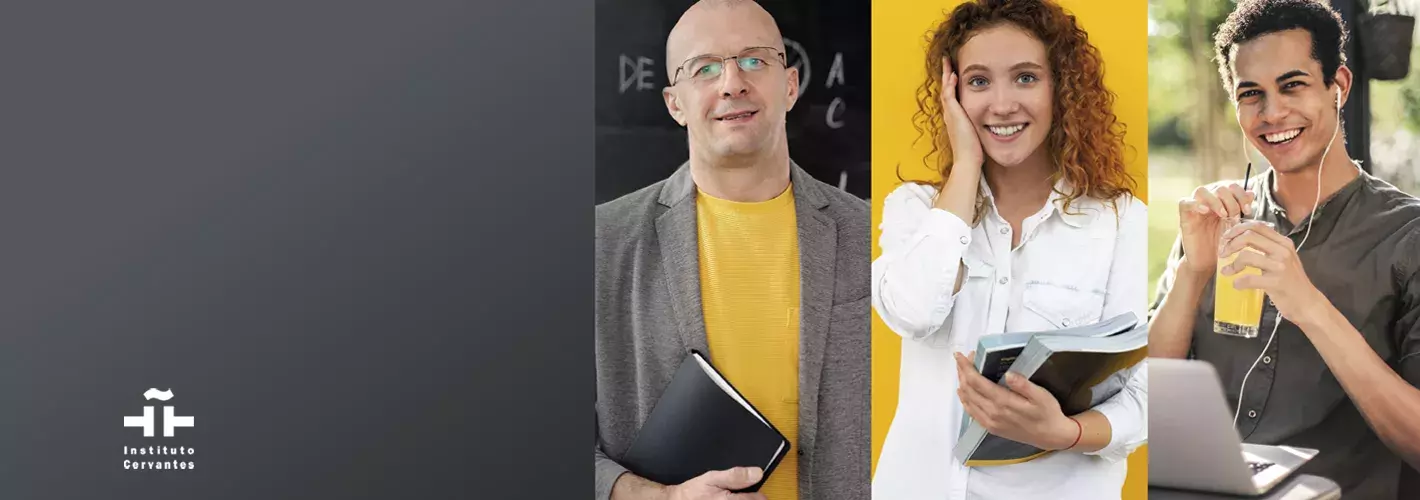 Ilustración para promocionar la formación para docentes de ELE.