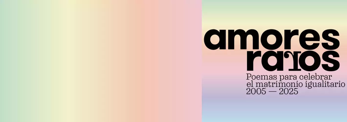Detalle del cartel de la exposición «Amores raros»