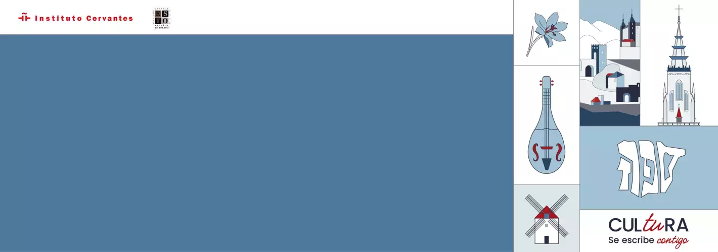 Ilustraciones esquemáticas de monumentos de Toledo.