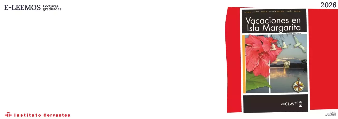 Portada del libro «Vacaciones en Isla Margarita» del Club de lectura virtual E-LEemos