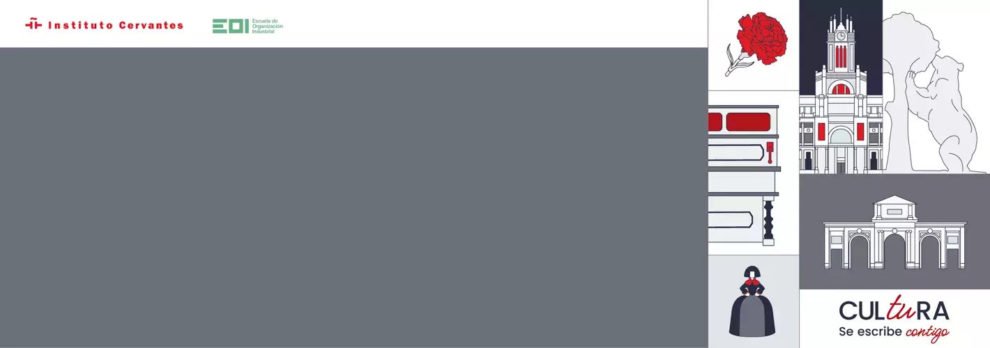 Promoción de cursos de lengua y cultura en Madrid. Instituto Cervantes