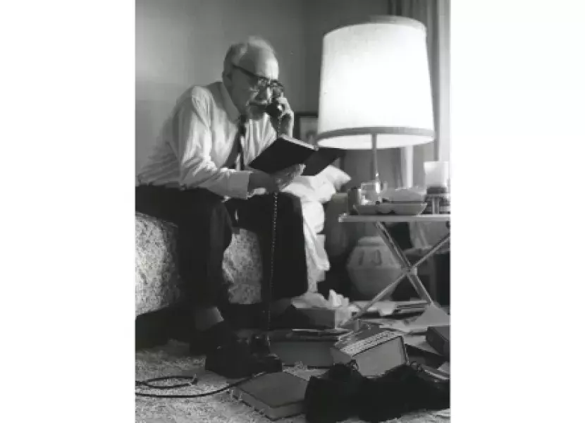 Sender en Los Ángeles, 1968.