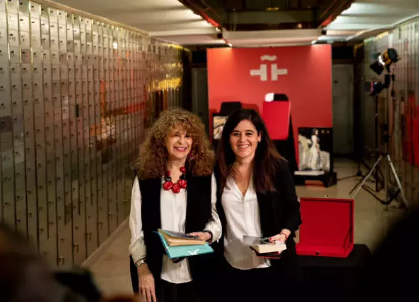 Gioconda Belli y Raquel Caleya
