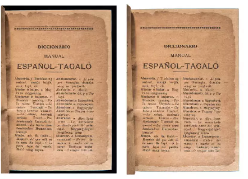 Diccionario manual Español-Tagalo