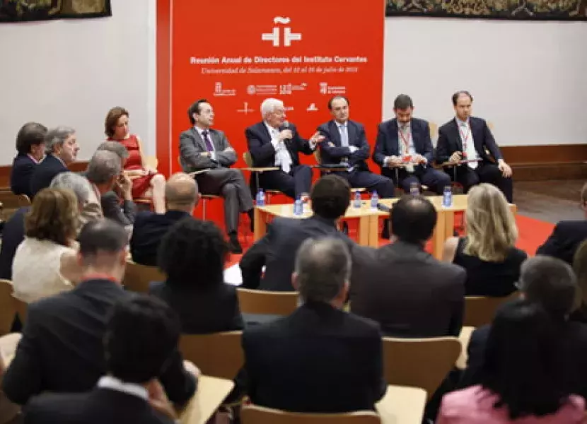 Primera sesión de la Reunión Anual de Directores del Instituto Cervantes
