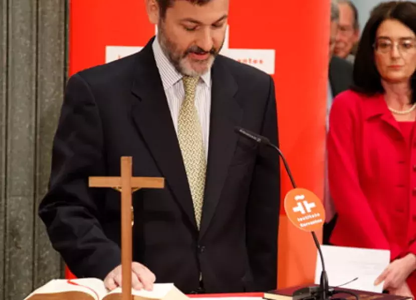 Rafael Rodríguez-Ponga jura el cargo de secretario general del Instituto Cervantes