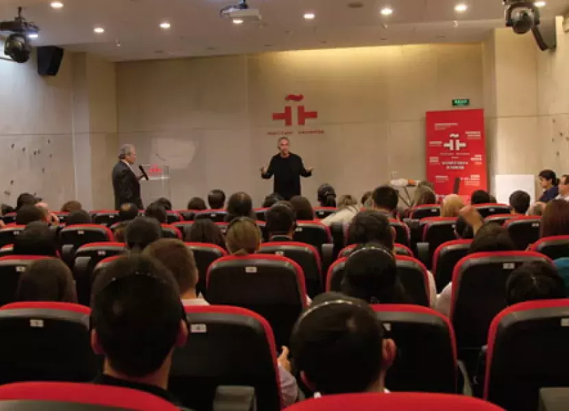 Ferran Adrià, durante su clase magistral