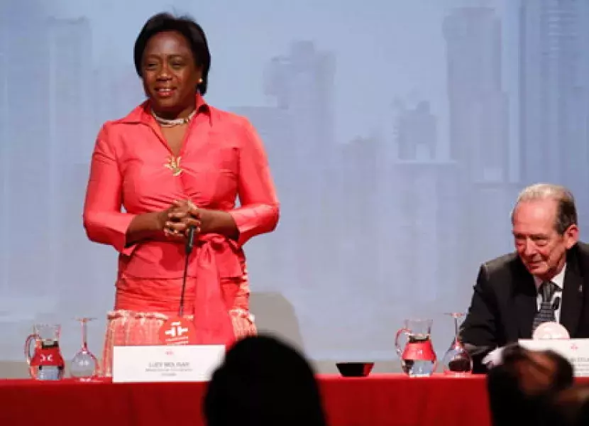 La ministra de Educación de Panamá, Lucy Molinar