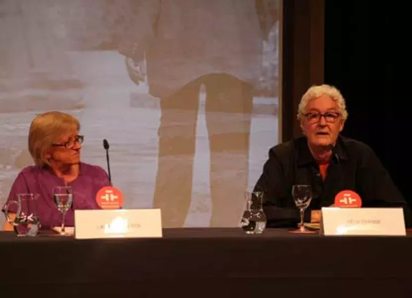 Félix Grande recitó algunos poemas del autor