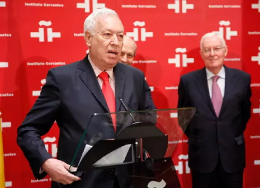 José Manuel García-Margallo, ministro de Asuntos Exteriores y de Cooperación