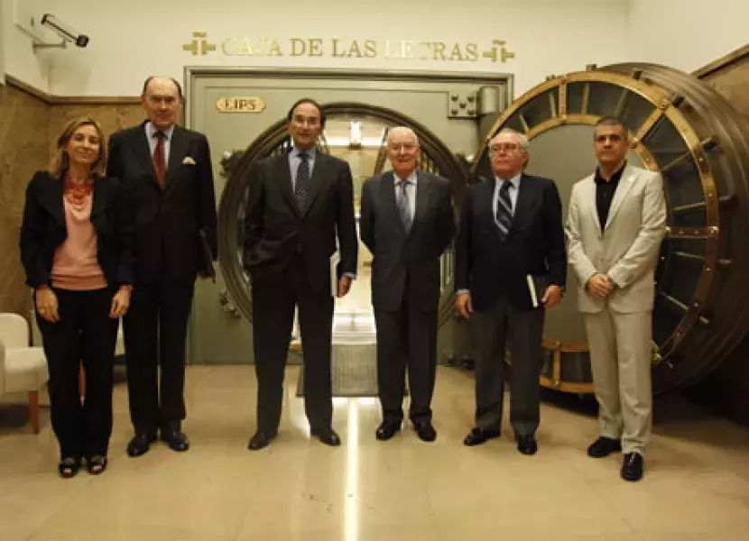 Los participantes en el homenaje a Jaime Otero