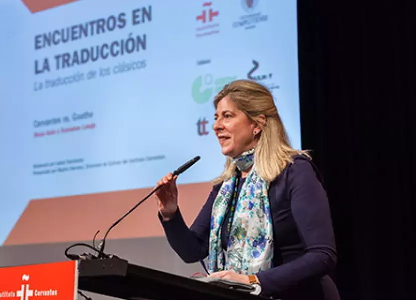 Conferencia sobre la traducción en Cervantes y Goethe