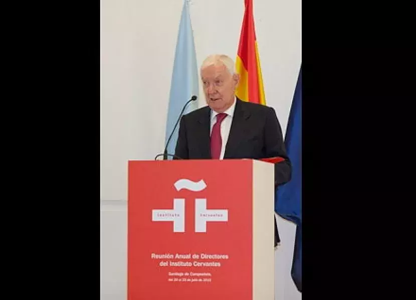 El director del Instituto Cervantes, Víctor García de la Concha