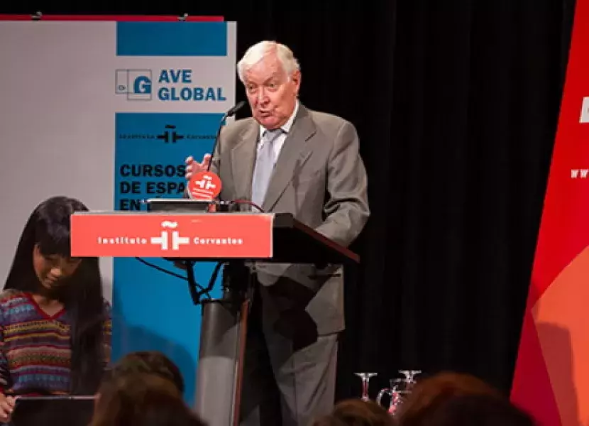 El director del Instituto Cervantes, Víctor García de la Concha