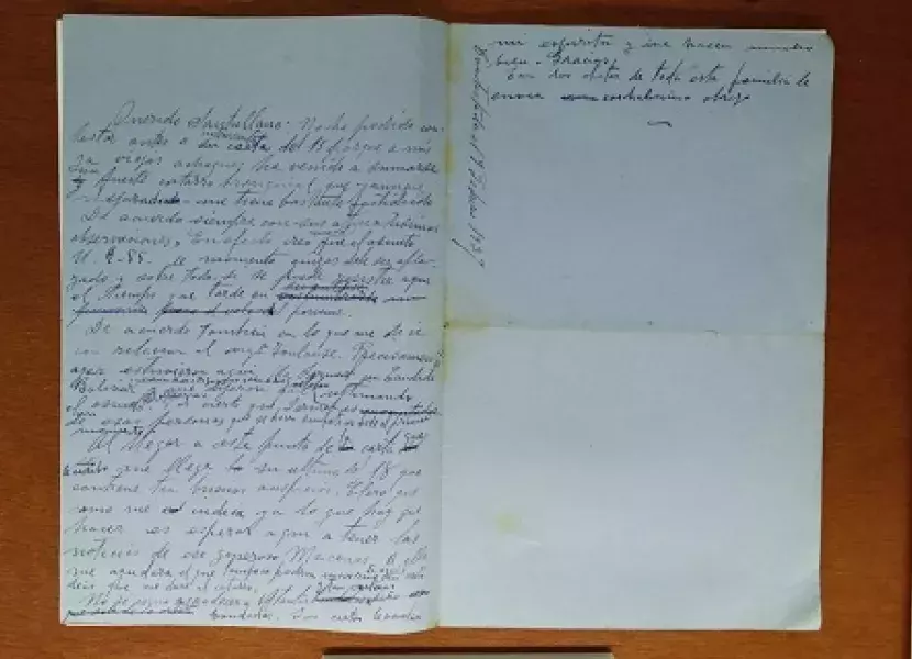 Último texto de Antonio Machado