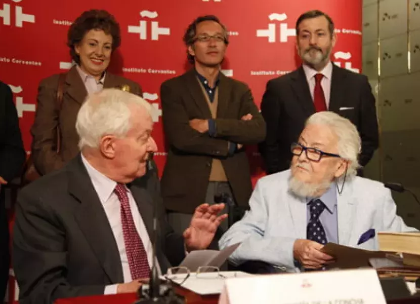 El director del Instituto Cervantes conversa con Fernando del Paso