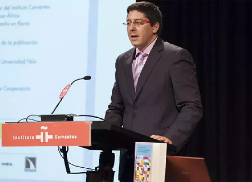 Javier Serrano, editor y coordinador del libro La enseñanza del español en África Subsahariana