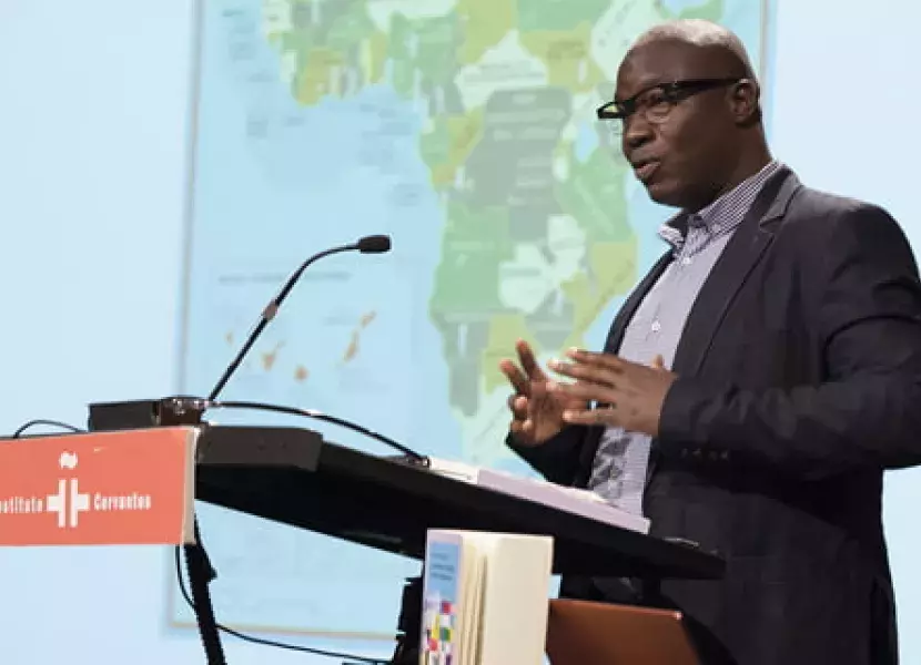 Koffi Firmin Yao, profesor de español en la Universidad Félix Houphouël-Boigny de Abiyán