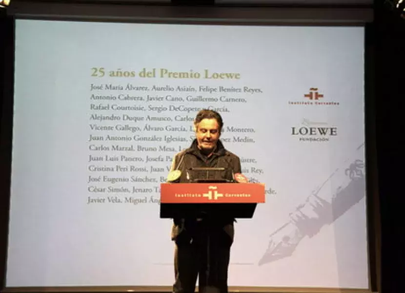 El poeta Felipe Benítez Reyes