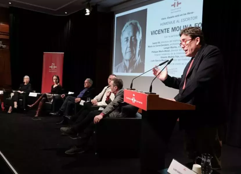 Tras la entrega del legado, se celebró un homenaje