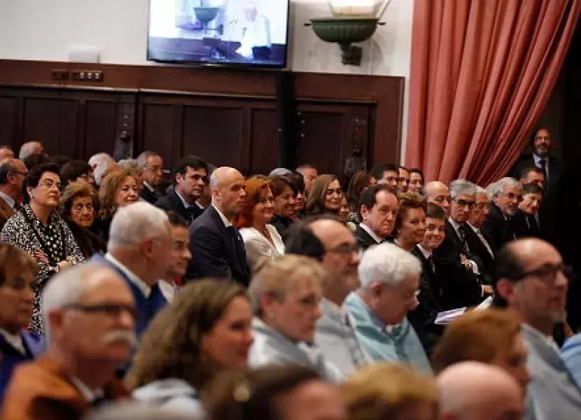 Invitados asistentes a la ceremonia