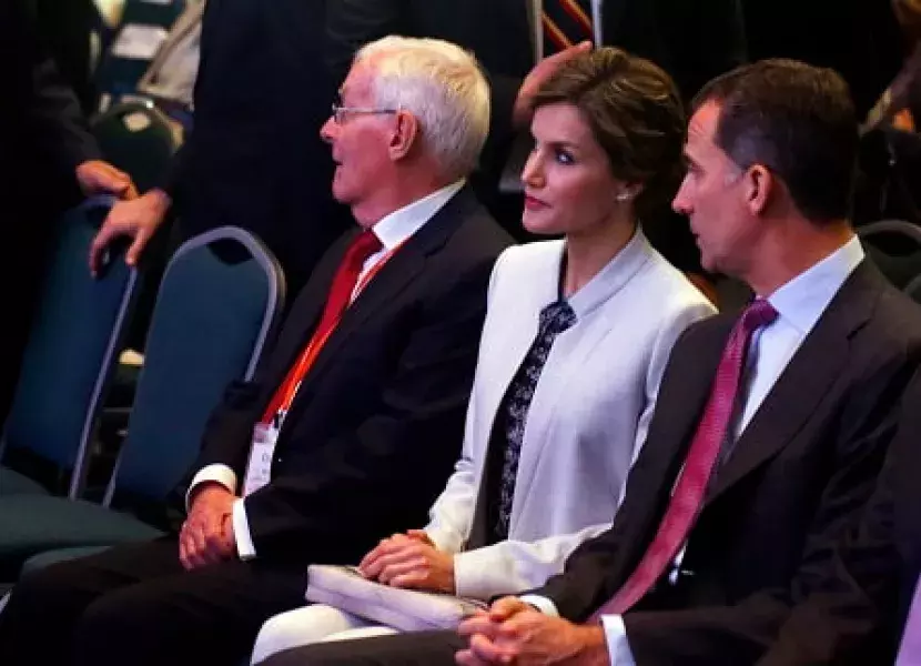 Don Felipe y doña Letizia