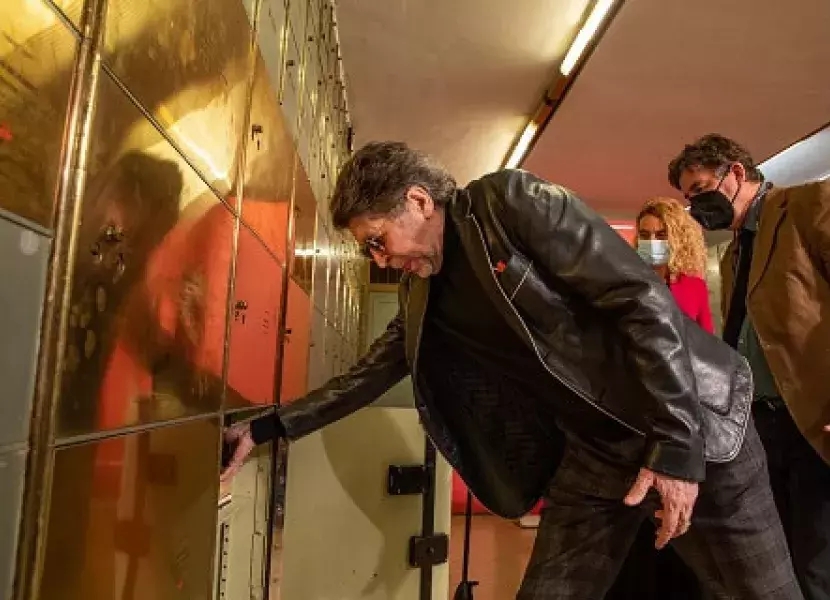 Joaquín Sabina deposita el legado en la caja