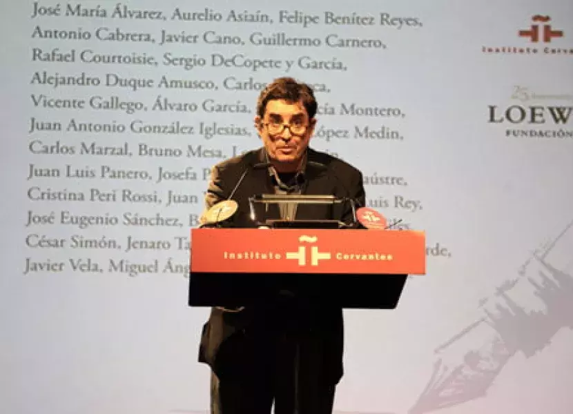 El poeta Luis García Montero