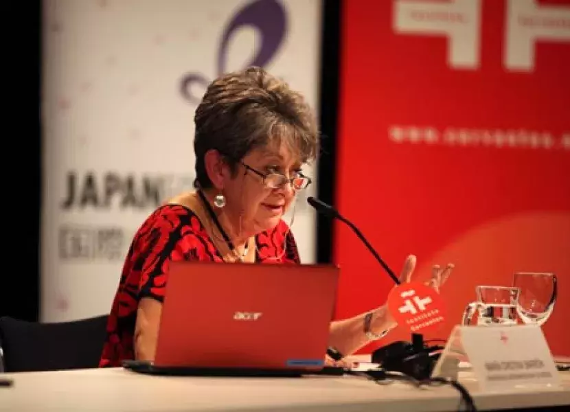 Marı́a Cristina Esperanza Barrón Soto, de la Universidad Iberoamericana (México)