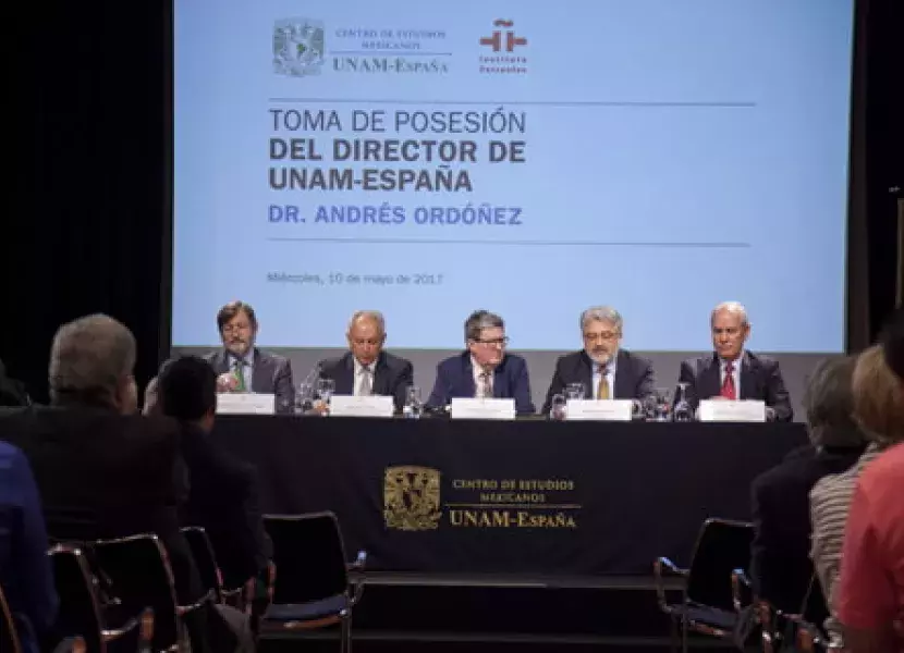 El nuevo director del Centro de Estudios Mexicanos-UNAM, Andrés Ordoñez