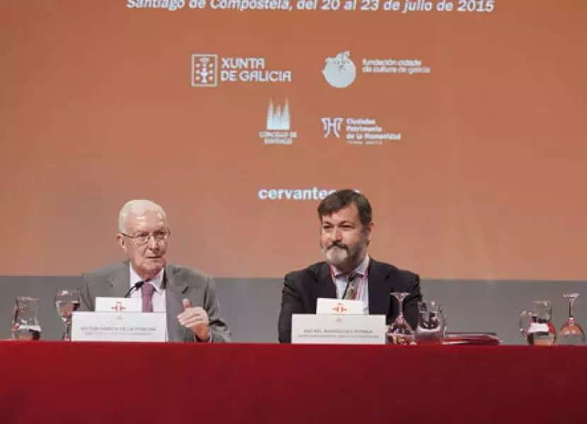 Víctor García de la Concha y Rafael Rodríguez-Ponga