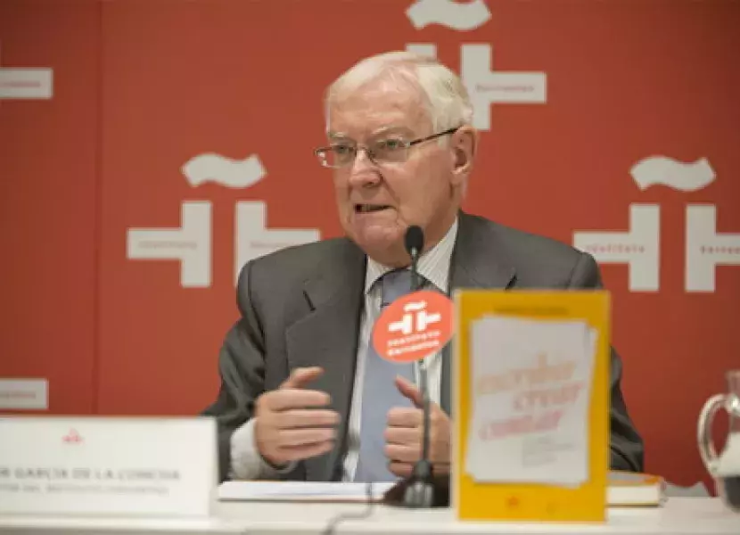 El director del Instituto Cervantes, Víctor García de la Concha