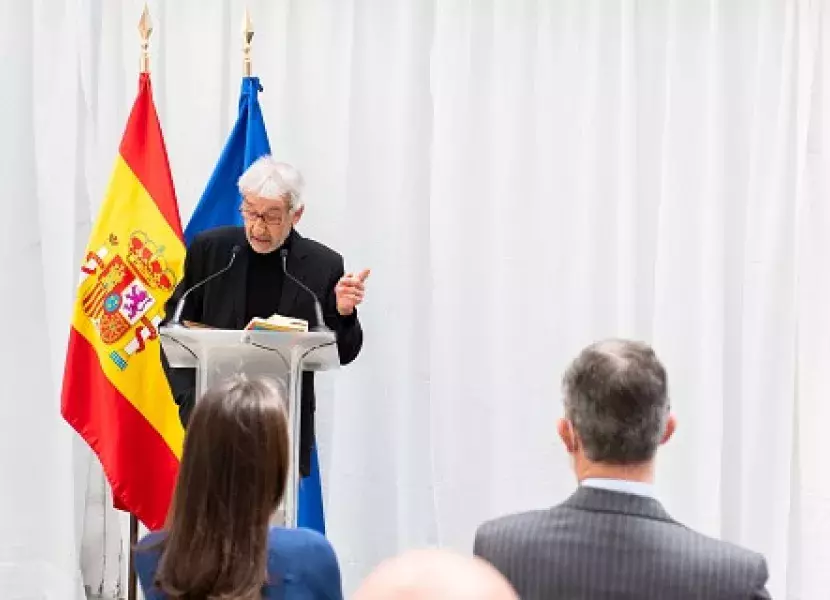 José Sacristán realiza una lectura