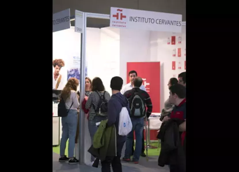 Espacio del Instituto Cervantes en SIMO Educación
