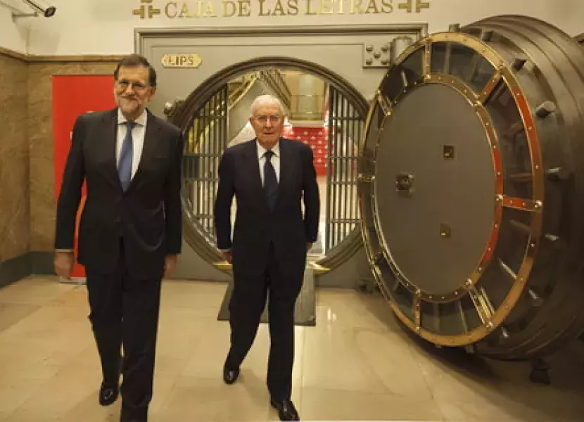 Mariano Rajoy y Víctor García de la Concha