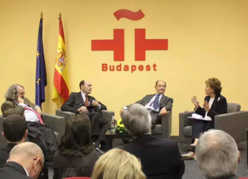 Encuentro de directores del Instituto Cervantes en Budapest. 