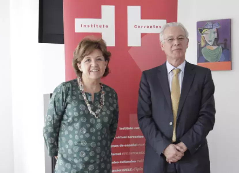 Carmen Caffarel y Antonio Martínez