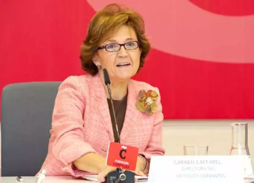 Carmen Caffarel, directora del Instituto Cervantes