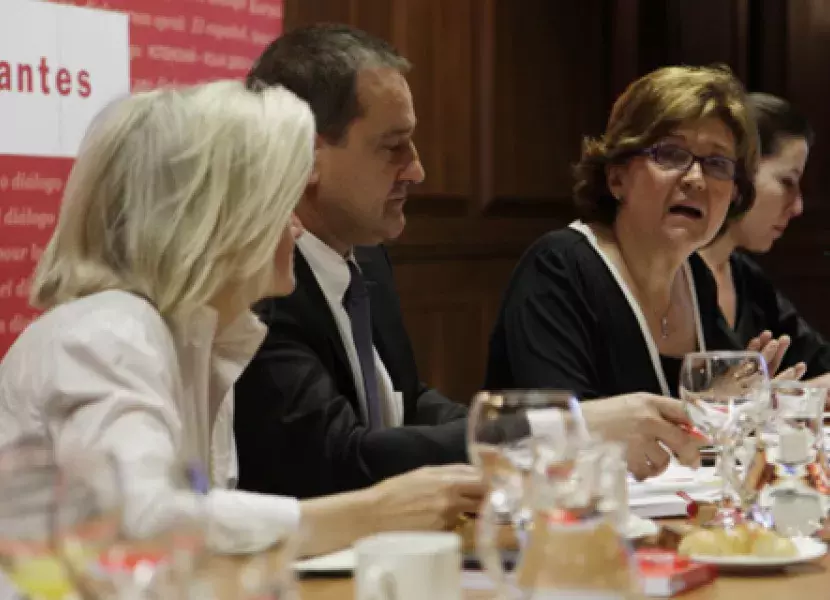 Carmen Caffarel, directora del Instituto Cervantes, concreta algunas de las actividades que se celebrarán el día 18 de junio con motivo de El Día E.