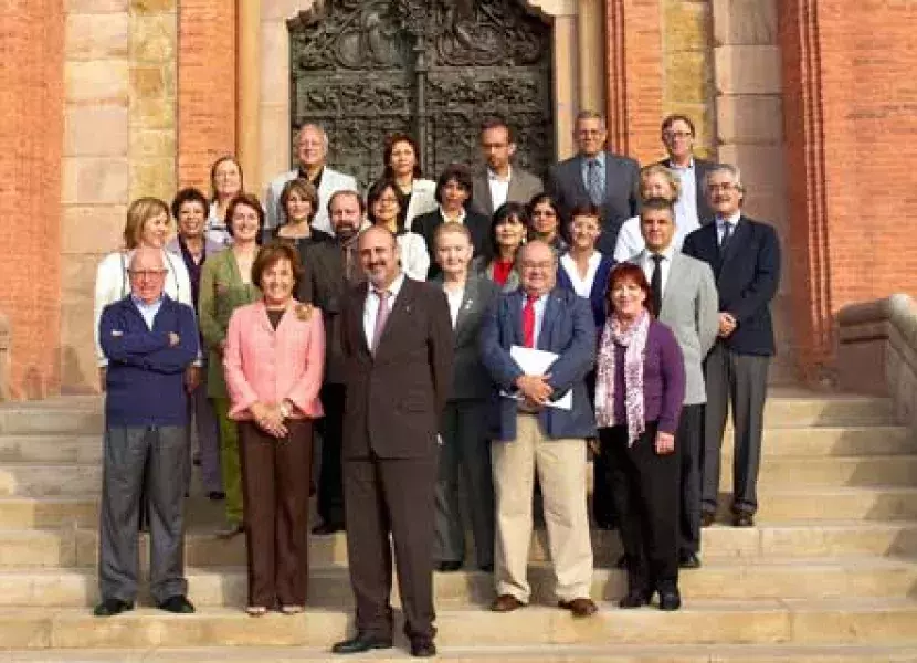 Carmen Caffarel, Ignacio Gavira Tomás, José Carlos Gómez Sal y Francisco Moreno