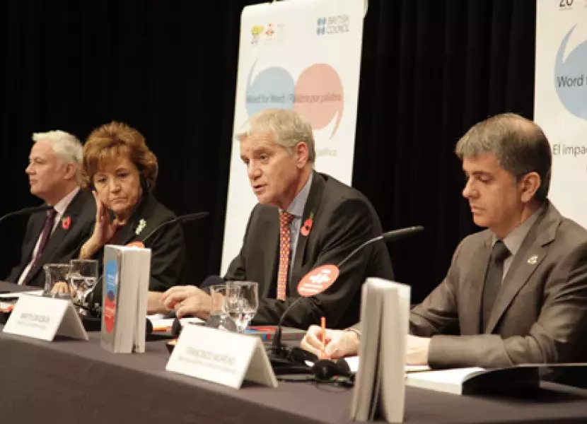 presentación libro Palabra por Palabra