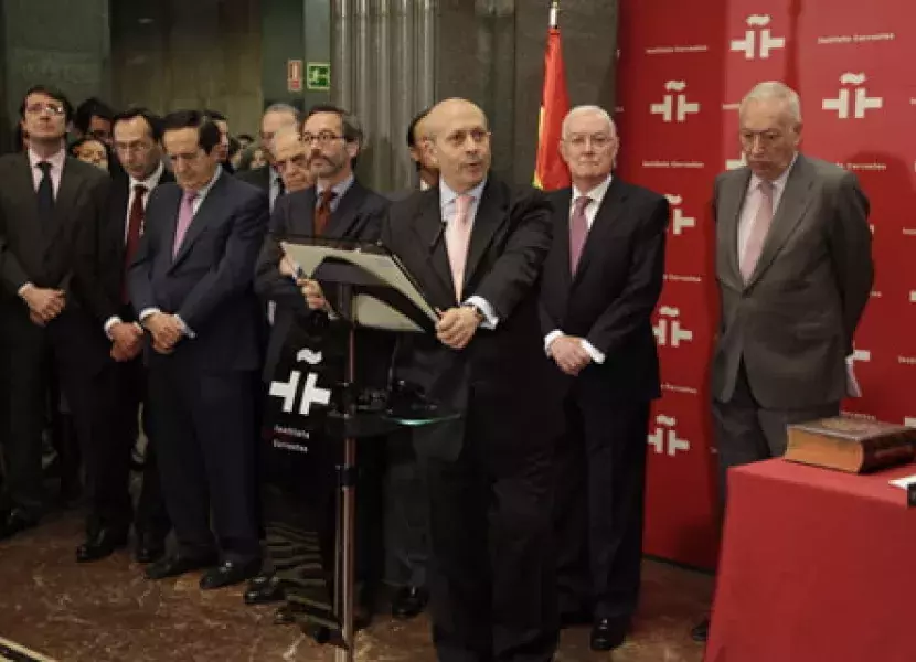 José Ignacio Wert, ministro de Educación, Cultura y Deporte