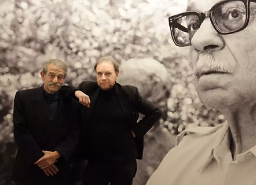 Mario Sabato y Daniel Mordzinski