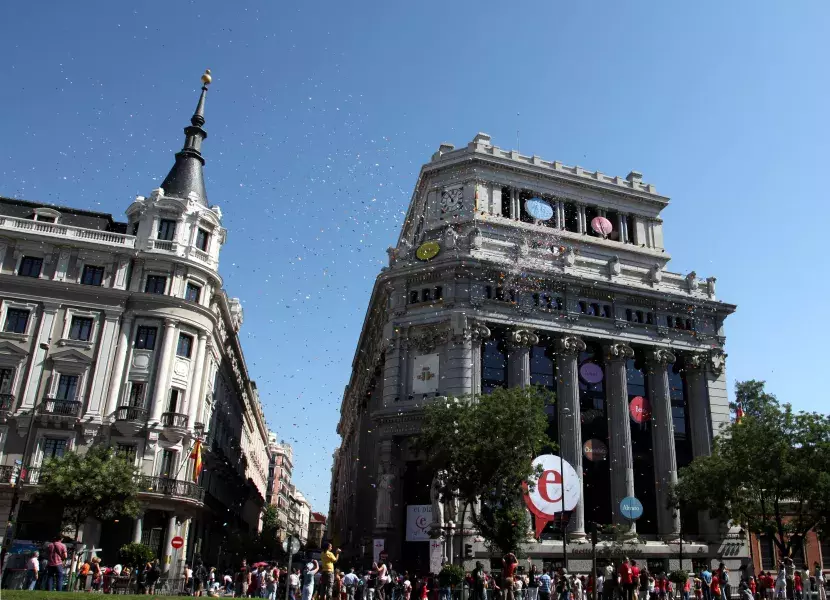 La lluvia de palabras con la que ha comenzado la celebración del Día E se ha iniciado a las 11.00 de la mañana
