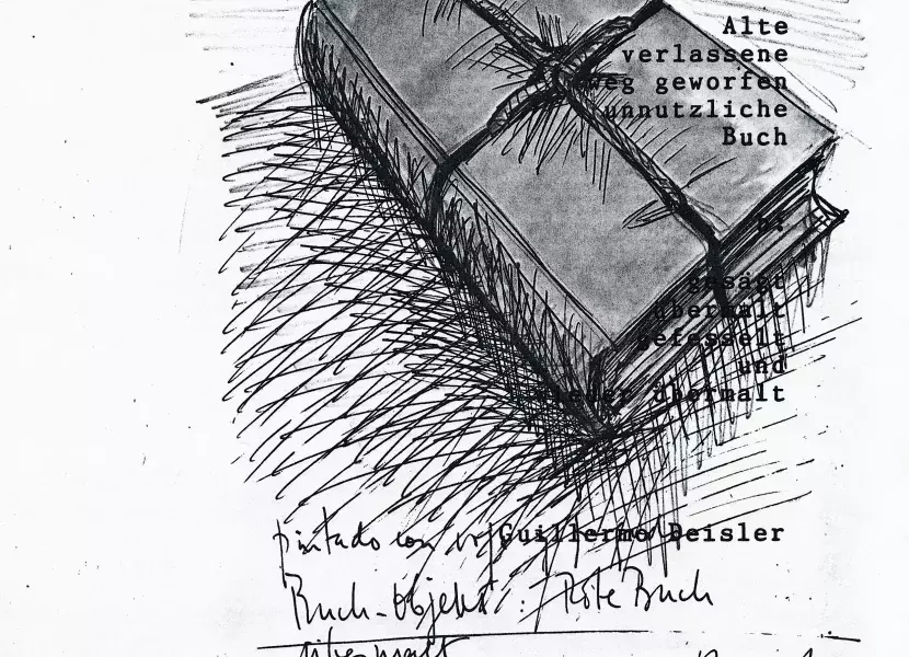 "Proyecto de un libro-objeto", de Guillermo Deisler (1992) "Proyecto de un libro-objeto", de Guillermo Deisler (1992)