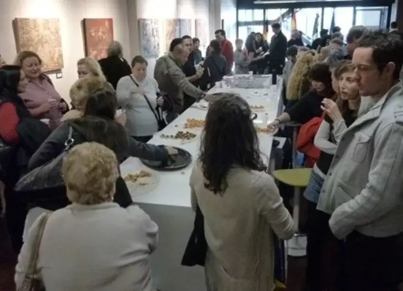 Degustación de tapas latinoamericanas en el Cervantes de Sídney.