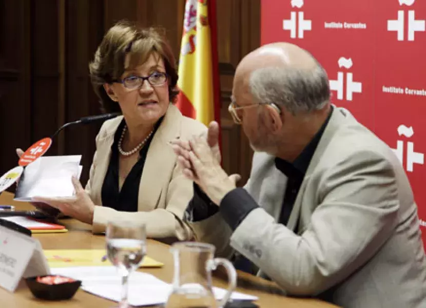 Carmen Caffarel y Carmelo Romero