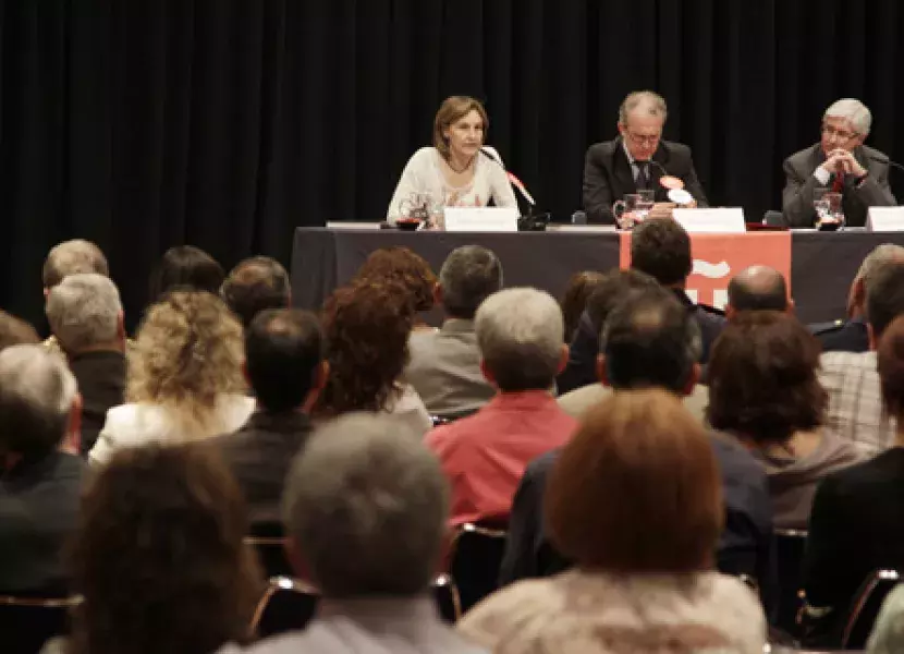 María Antonia Carrato, durante su intervención.