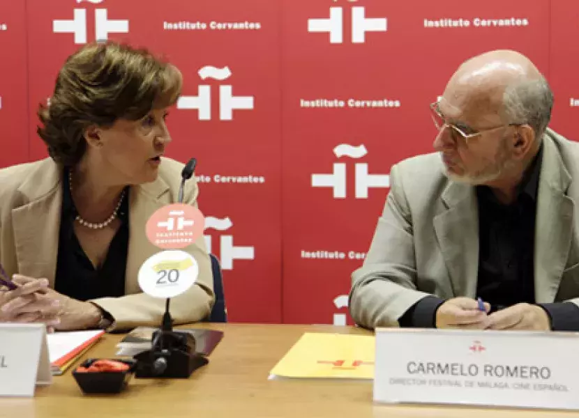 Carmen Caffarel y Carmelo Romero
