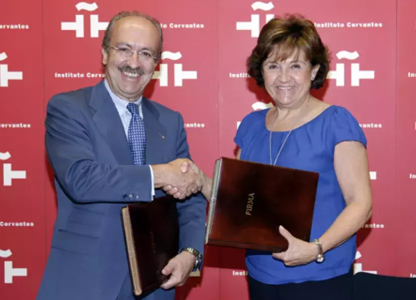 Javier de Agustín y Carmen Caffarel